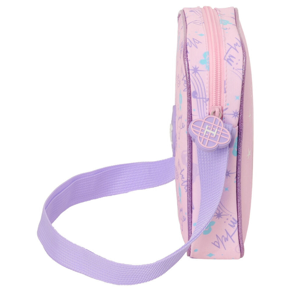 Bolso bandolera rosa Chibi Kpop Demon Hunters de SAFTA - 3