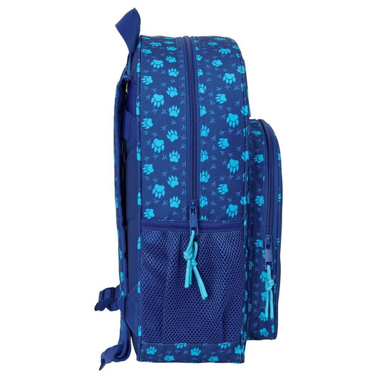 Mochila azul Derpy de Kpop Demon Hunters con bolsillos laterales - 3