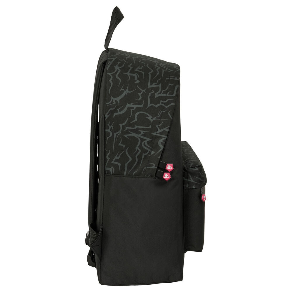 Mochila negra SAFTA Saja Boys de Kpop Demon Hunters - 3