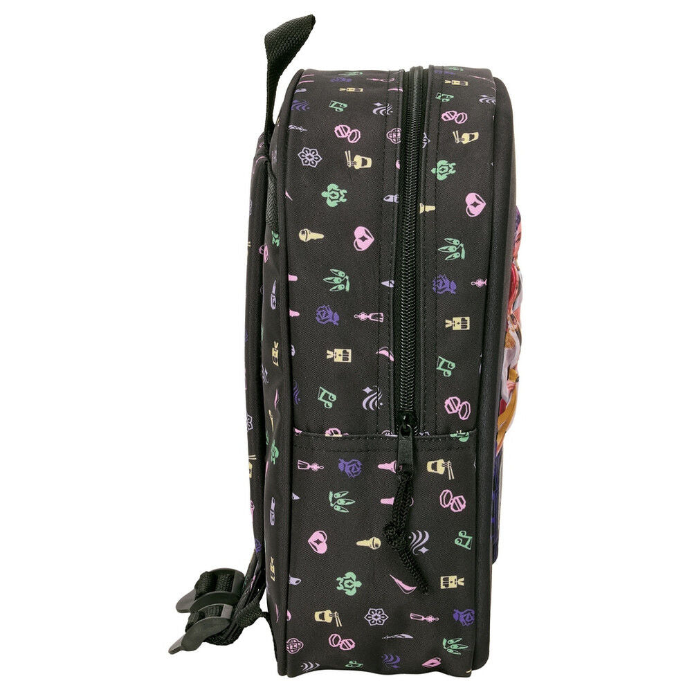 Mochila SAFTA Kpop Demon Hunters HUNTRIX negra de 27 cm - 3