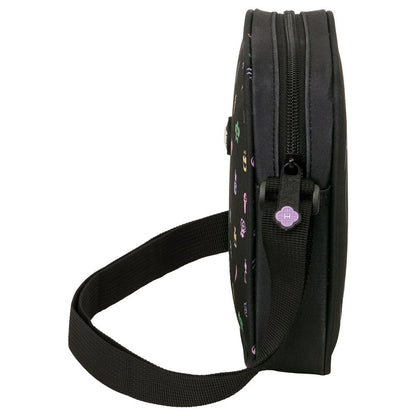 Bolso bandolera negro Sound de Kpop Demon Hunters con personajes HUNTR/X - 3