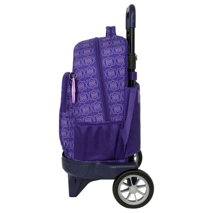 Trolley SAFTA HUNTRIX de Kpop Demon Hunters morado con carro - 3