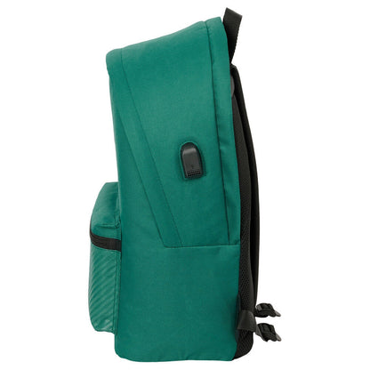 Mochila verde Real Madrid SAFTA con bolsillo frontal - 3