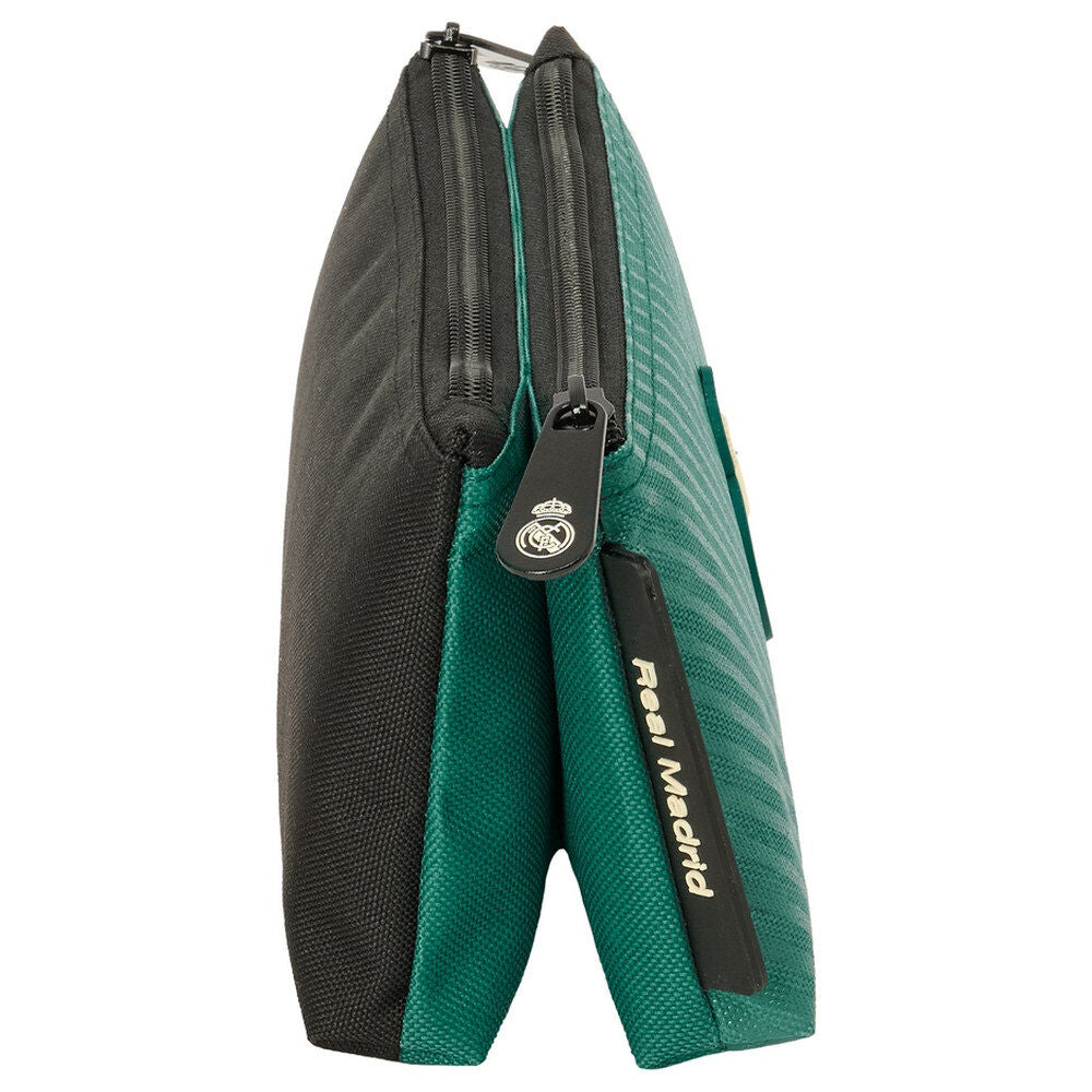 Neceser verde Real Madrid SAFTA con dos compartimentos - 3