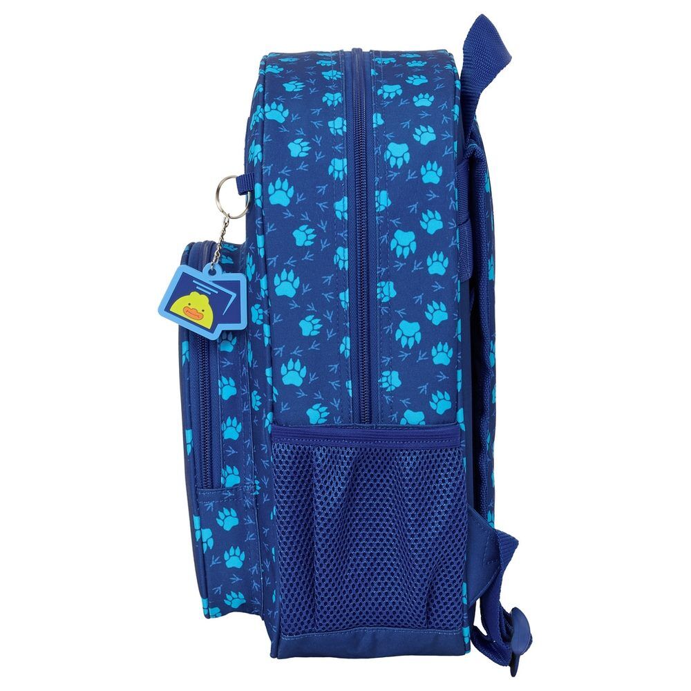 Mochila azul Derpy de KPop Demon Hunters con bolsillo frontal - 4