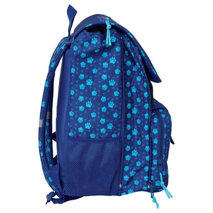 Mochila azul Derpy de KPop Demon Hunters con estampado de huellas - 4
