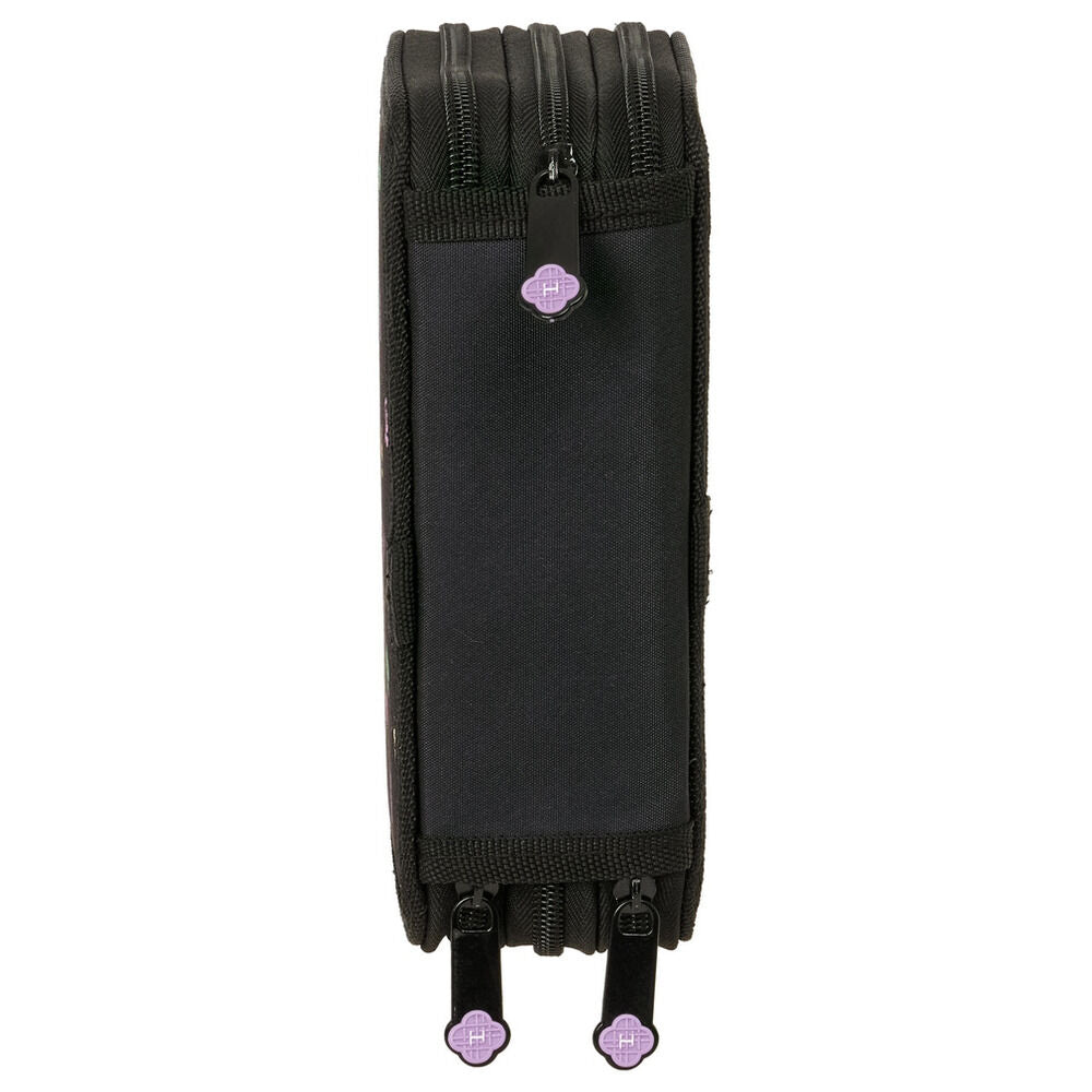 Plumier triple negro SAFTA Kpop Demon Hunters con tres compartimentos - 3