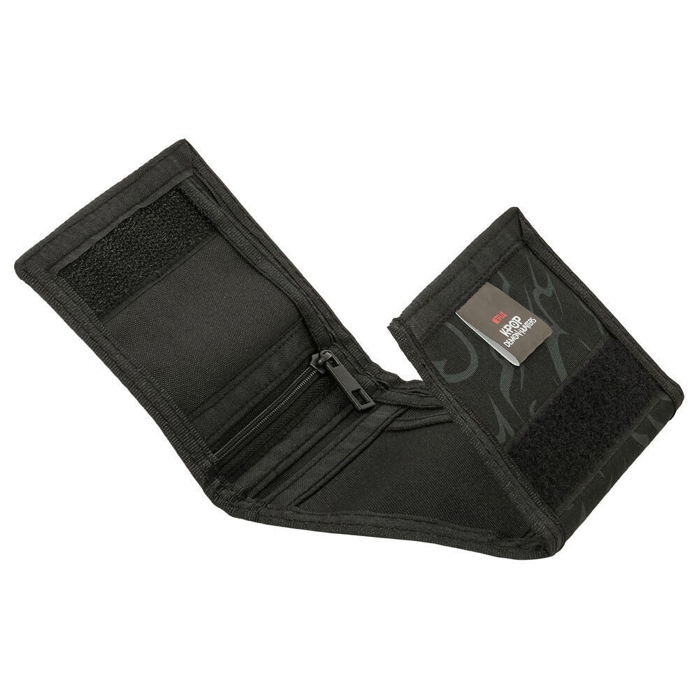 Cartera negra Saja Boys de KPop Demon Hunters - 3