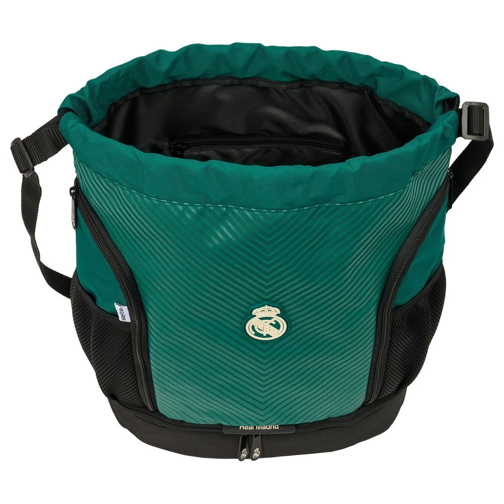Saco verde Real Madrid SAFTA con compartimento inferior - 4