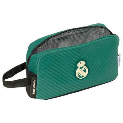 Portameriendas térmico Real Madrid verde con asa lateral - 4