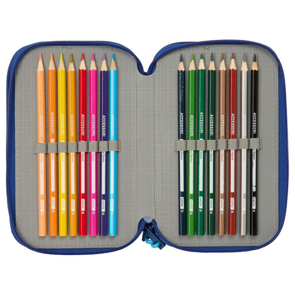 Plumier triple azul SAFTA de Derpy KPop Demon Hunters - 5