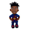 Peluche de Lamine Yamal con uniforme del FC Barcelona