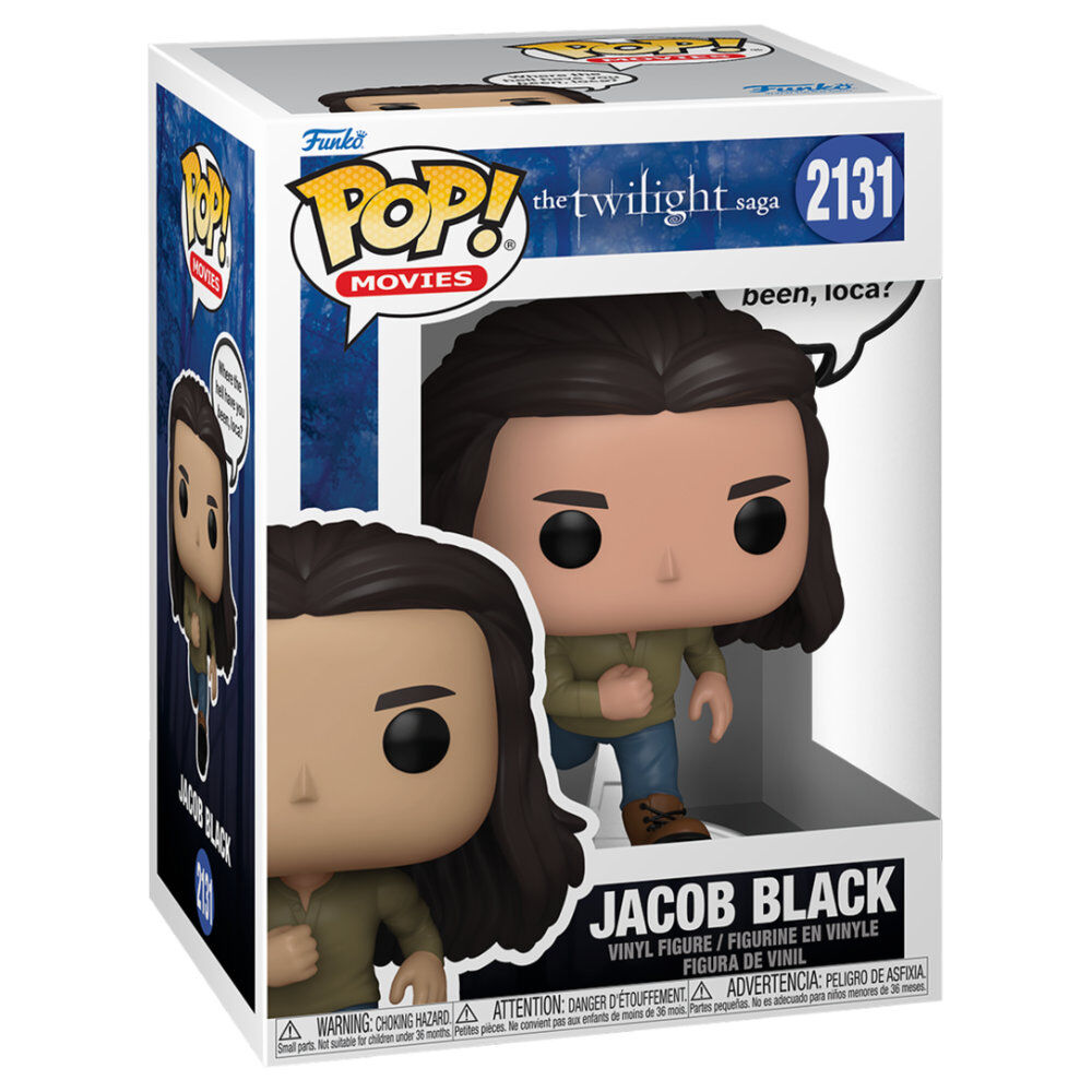 Figura Funko POP! de Jacob Black de Crepúsculo en caja