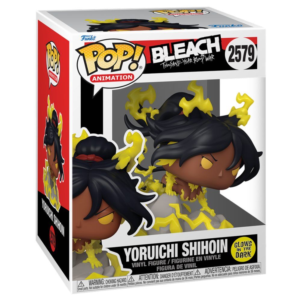 Figura Funko POP! de Yoruichi Shihoin de Bleach con efecto luminiscente