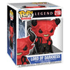 Figura FUNKO POP Lord of Darkness roja con cuernos en caja