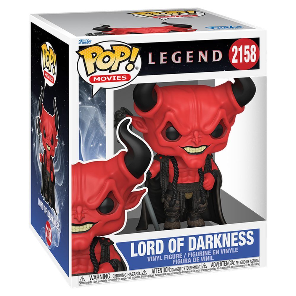 Figura FUNKO POP Lord of Darkness roja con cuernos en caja