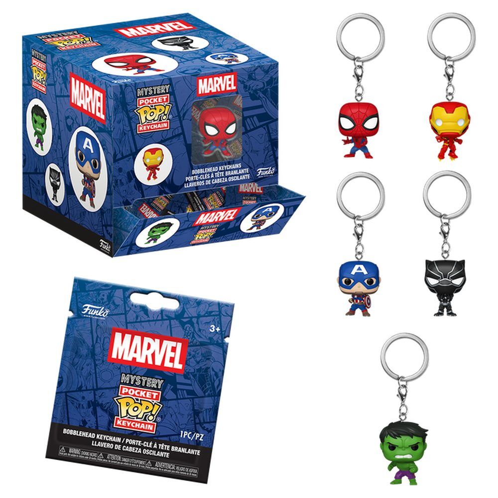 Llavero Funko Pocket POP! Mystery Marvel surtido