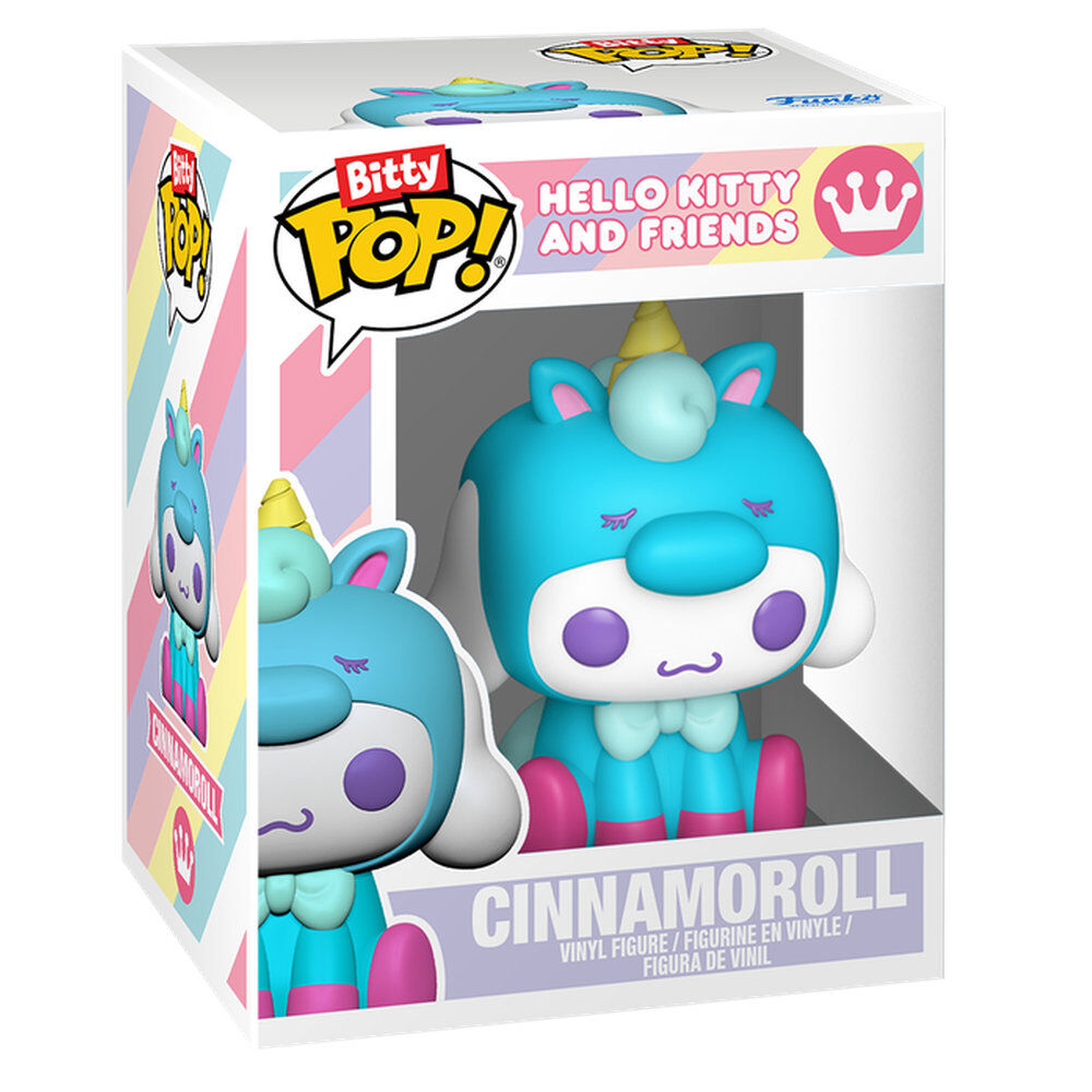 Pack FUNKO Bitty POP! Cinnamoroll Unicornio con figura y llavero - 2