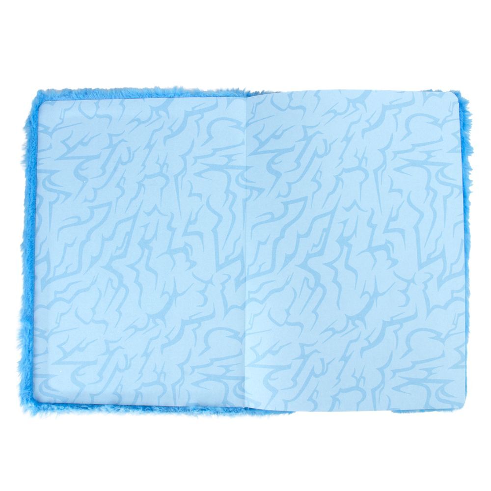 Cuaderno A5 azul de peluche con la cara de Derpy de KPop Demon Hunters - 3