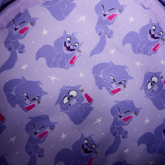 Mochila de peluche morada de Yzma felina Disney Loungefly - 4