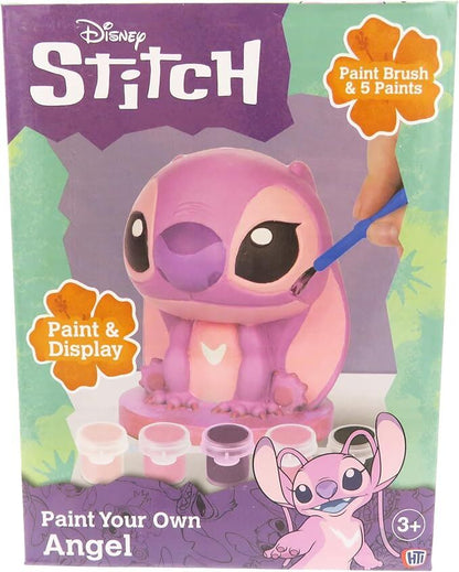 Set para pintar figura de escayola de Angel Disney Stitch