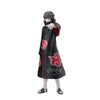 Figura de Sasori de Naruto Shippuden con manto negro y nubes rojas