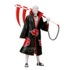 Figura de Hidan de Naruto Shippuden con abrigo negro y guadaña