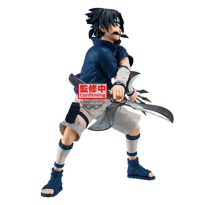 Figura de Sasuke Uchiha de Naruto en pose de combate - 2