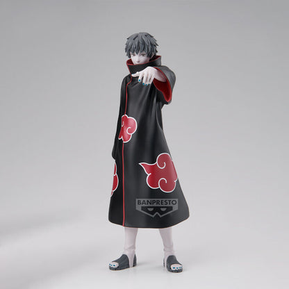 Figura de Sasori de Naruto Shippuden con manto negro y nubes rojas - 2