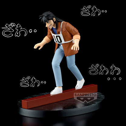Figura de Kaiji de Banpresto sobre una viga con base de exposición - 2
