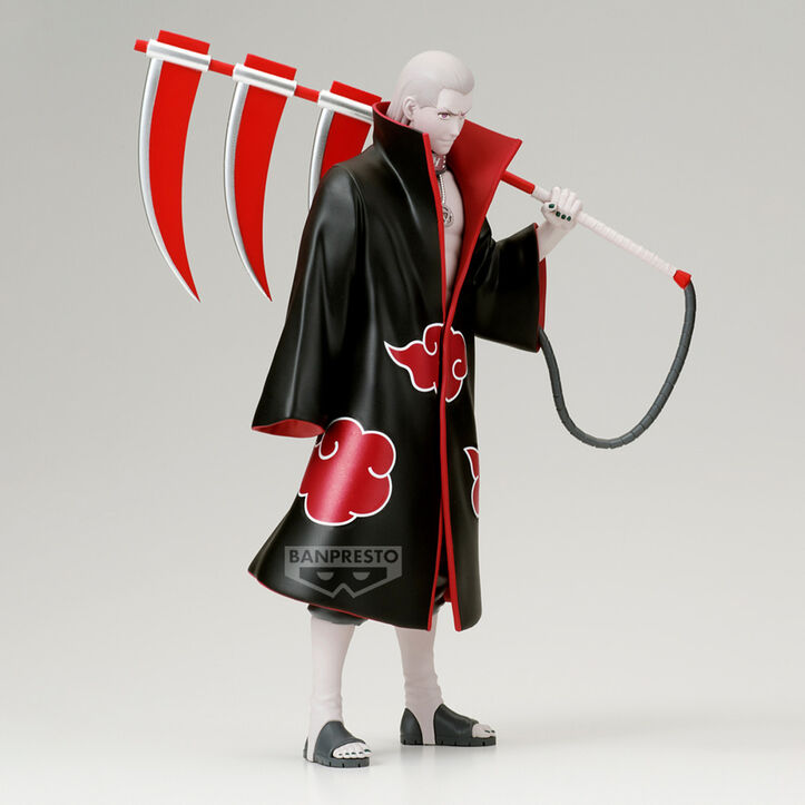 Figura de Hidan de Naruto Shippuden con abrigo negro y guadaña - 3