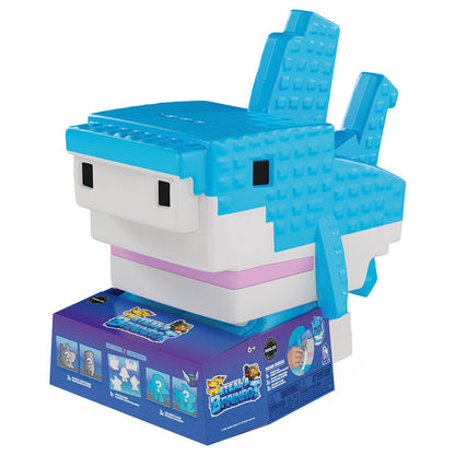 Estuche azul y blanco de Steal A Brainrot con figuras y artículos de colección - 3