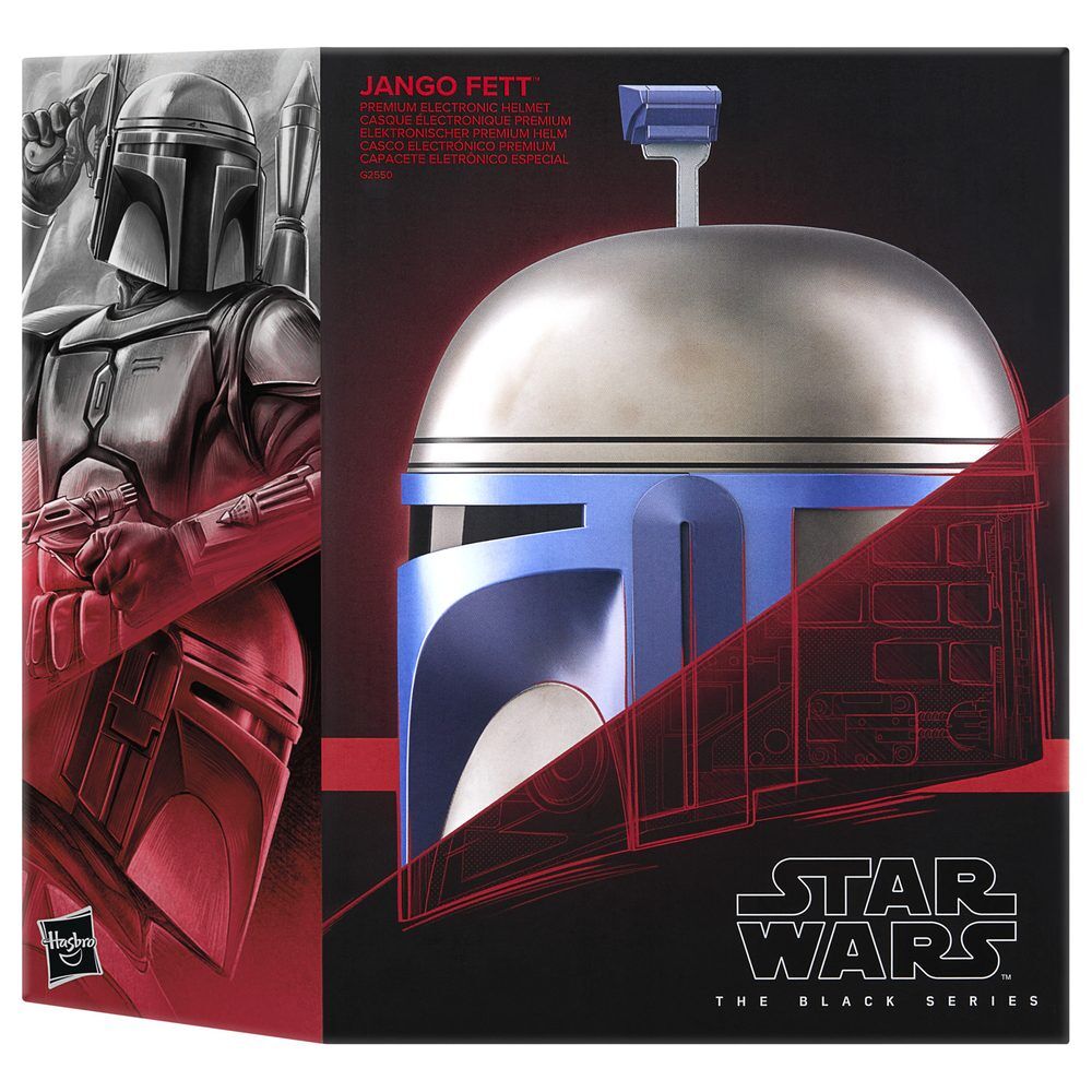 Casco electrónico premium de Jango Fett Star Wars The Black Series - 8