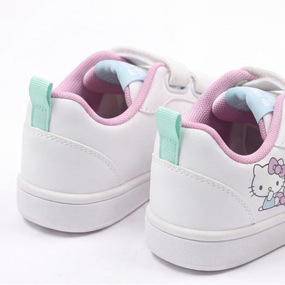 Deportivas blancas Hello Kitty and Friends con doble velcro - 5