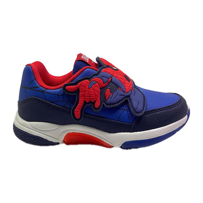 Deportiva azul y roja de Spider-Man Marvel con suela deportiva