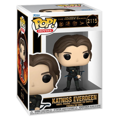 Figura Funko POP! de Katniss Everdeen con arco en su caja