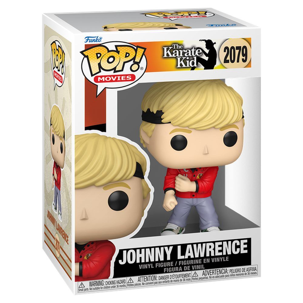 Figura Funko POP! de Johnny Lawrence de The Karate Kid en caja