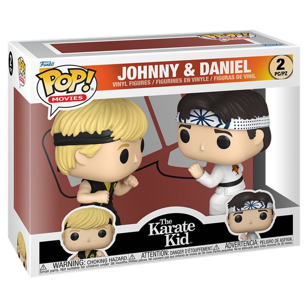 Set de dos figuras Funko POP! de Johnny y Daniel de The Karate Kid