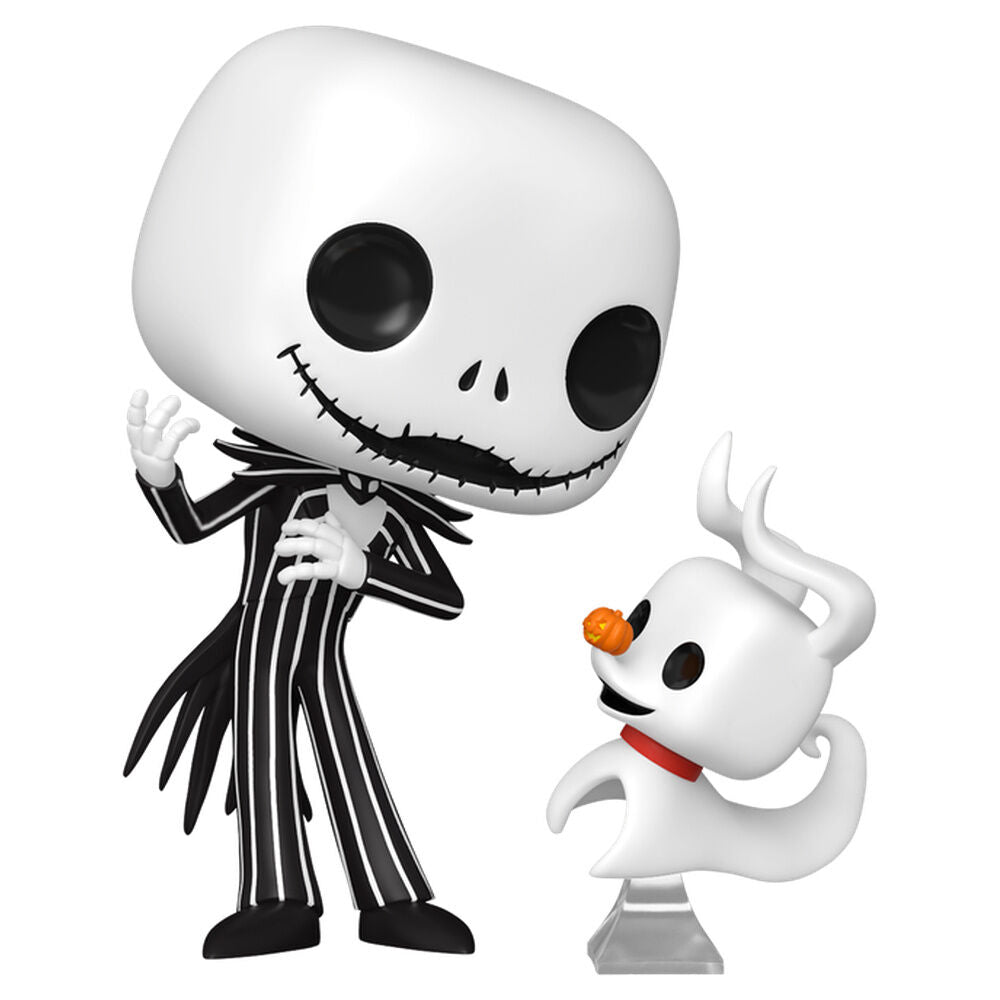 Funko POP! de Jack Skellington con Zero en caja regalo - 2