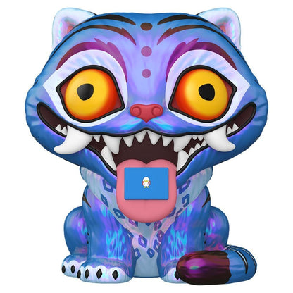 Figura Funko POP! Jumbo Derpy Tiger azul y morada en caja - 2