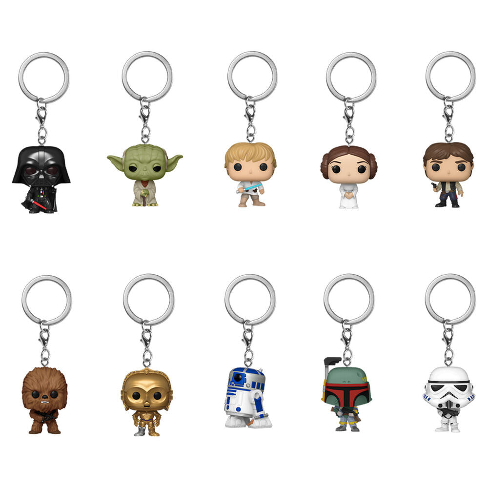 Llavero FUNKO Pocket POP! Mystery Star Wars surtido - 2