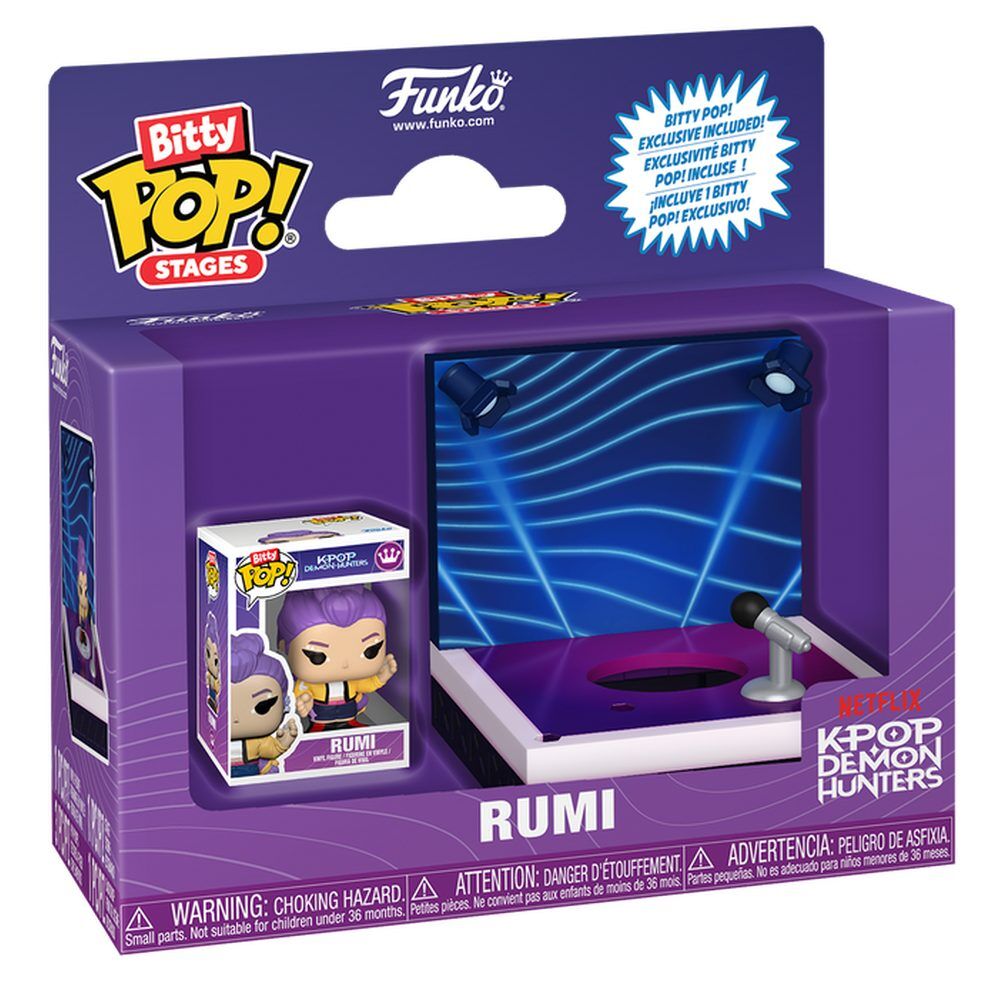 Funko Bitty Pop! Stages de Rumi de KPop Demon Hunters