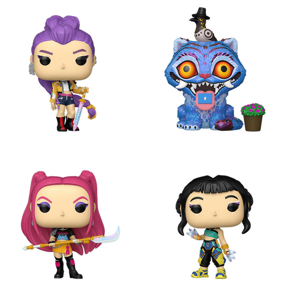 Pack de 4 figuras Funko POP! KPop Demon Hunters Huntr/X - 2