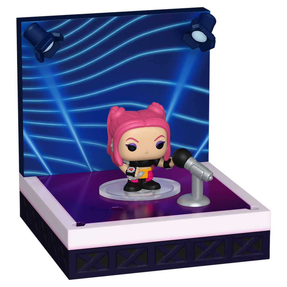 FUNKO Bitty Pop! Stages de Mira de KPop Demon Hunters con escenario y micrófono - 2