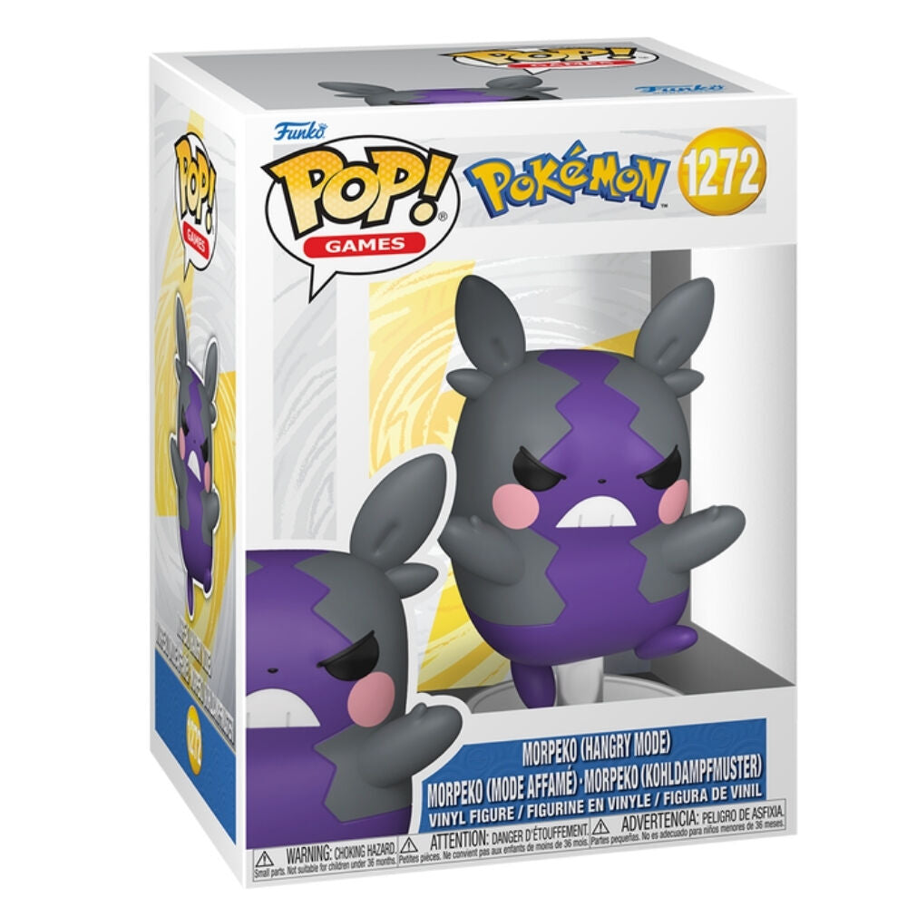 Figura Funko POP! de Morpeko en modo enfadado en caja