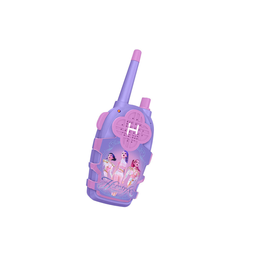 Set de dos walkie talkies Huntrix morados y rosas - 6