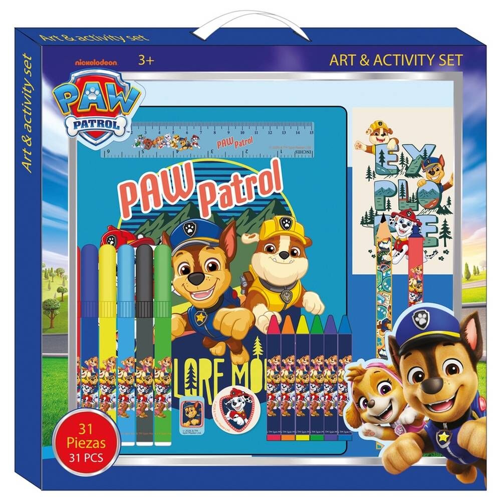 Set de actividades Paw Patrol Dino Rescue de 31 piezas