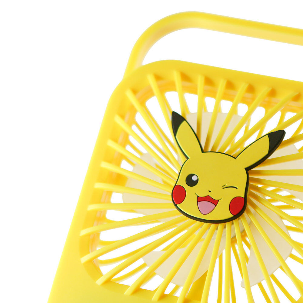 Ventilador de escritorio amarillo de Pikachu Pokémon - 3