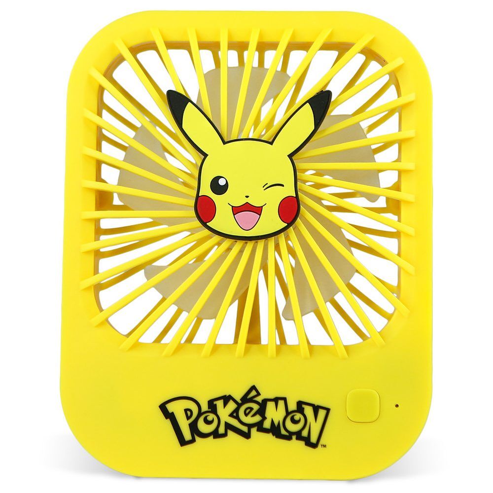 Ventilador de escritorio amarillo de Pikachu Pokémon - 8