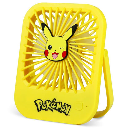Ventilador de escritorio amarillo de Pikachu Pokémon - 11